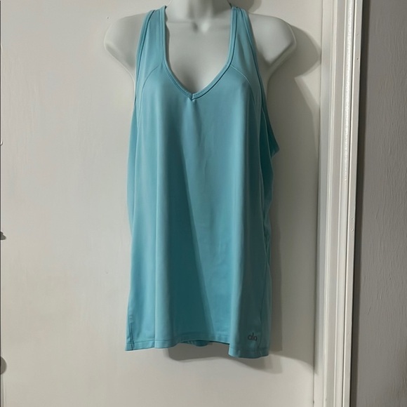 ALO Yoga Tops - Alo Light Blue Tank Top